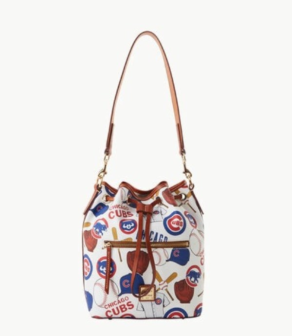 Blue Dooney And Bourke MLB Cubs Women\'s Shoulder Bags | 43GTAZCIU