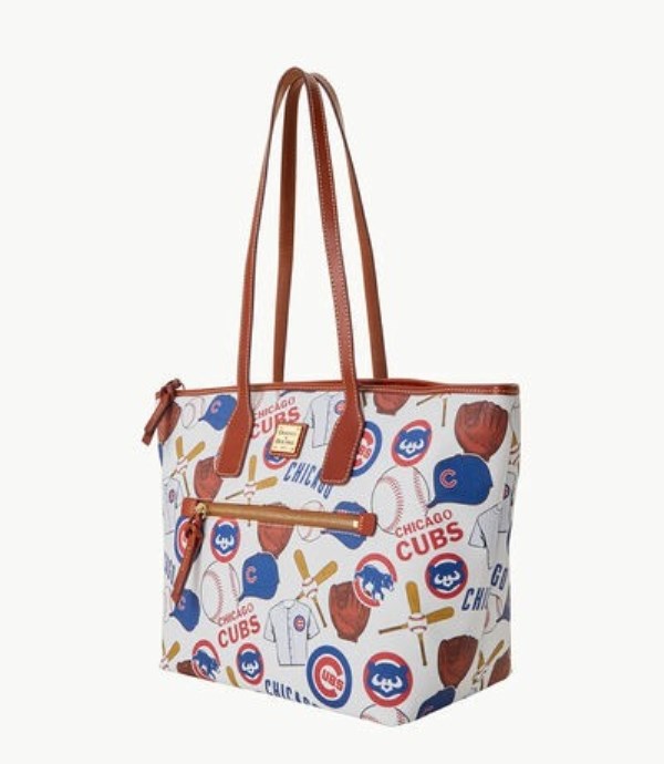 Blue Dooney And Bourke MLB Cubs Women's Tote Bags | 49SGJYKBN