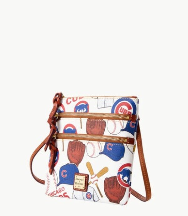 Blue Dooney And Bourke MLB Cubs Women's Crossbody Bags | 59EOABMTN