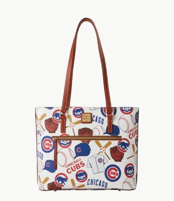 Blue Dooney And Bourke MLB Cubs Women\'s Shopper Bag | 59VMJQKCI