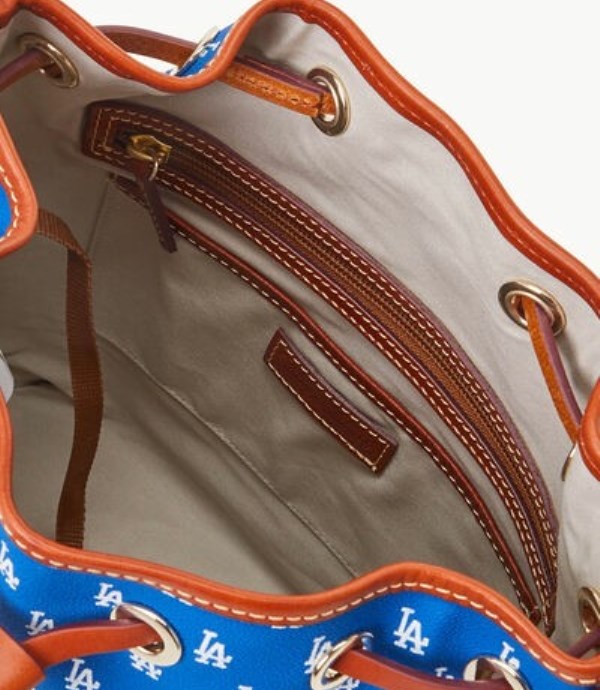 Blue Dooney And Bourke MLB Dodgers Women's Shoulder Bags | 89YIFPJDM