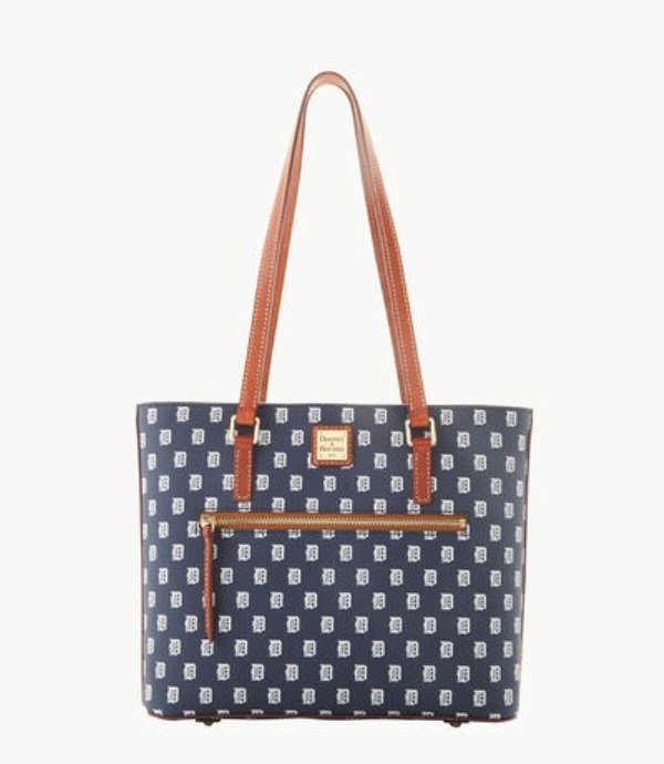 Blue Dooney And Bourke MLB Tigers Women\'s Shopper Bag | 04YJWSDKC