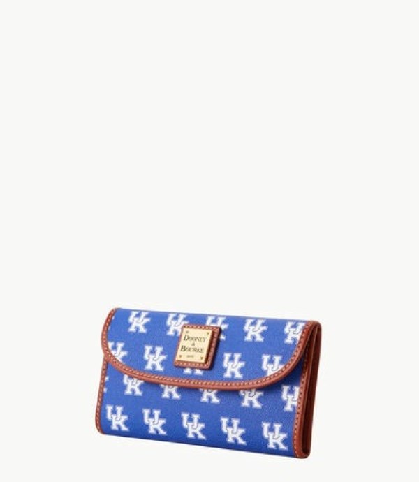 Blue Dooney And Bourke NCAA Kentucky Continental Women's Clutch Bag | 35TOIVNFH