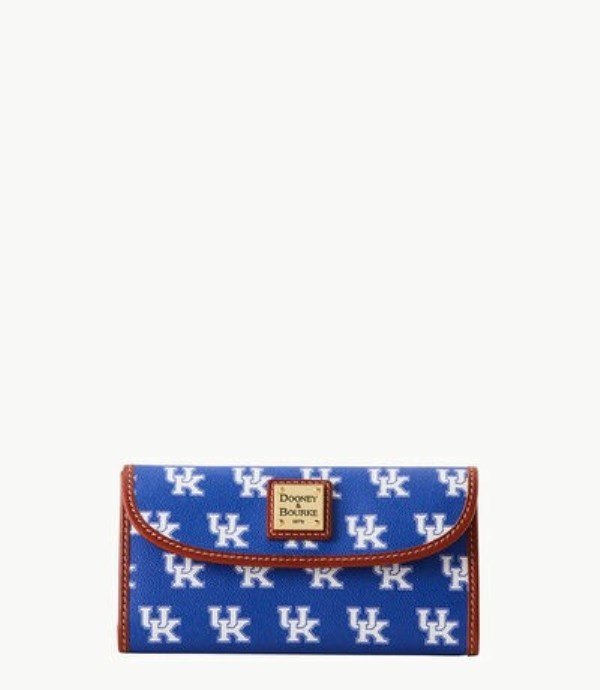 Blue Dooney And Bourke NCAA Kentucky Continental Women\'s Clutch Bag | 35TOIVNFH