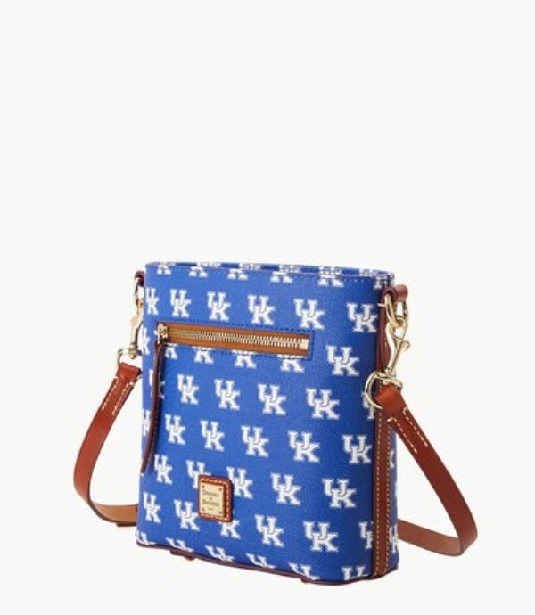 Blue Dooney And Bourke NCAA Kentucky Small Zip Women's Crossbody Bags | 74HACMEOQ