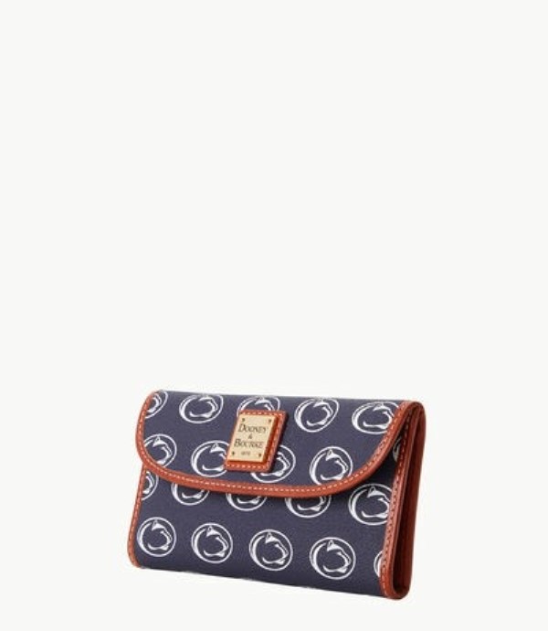 Blue Dooney And Bourke NCAA Penn State Cont Women's Wallets | 03DKOWTHY