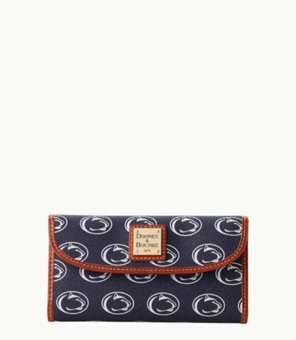 Blue Dooney And Bourke NCAA Penn State Cont Women\'s Wallets | 03DKOWTHY