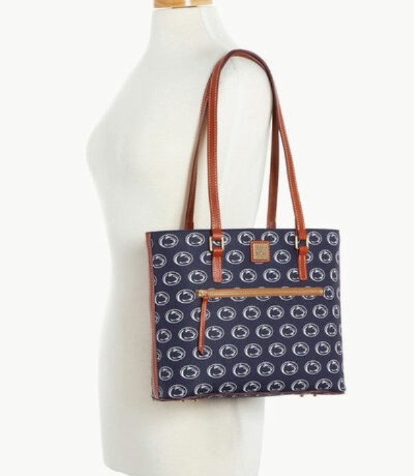 Blue Dooney And Bourke NCAA Penn State Women's Shopper Bag | 32IMHTJZP