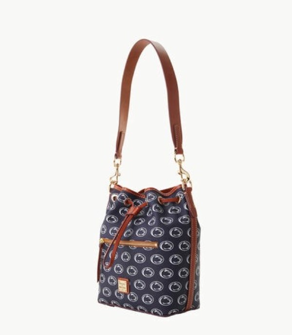 Blue Dooney And Bourke NCAA Penn State Women's Shoulder Bags | 42SZOKXUR