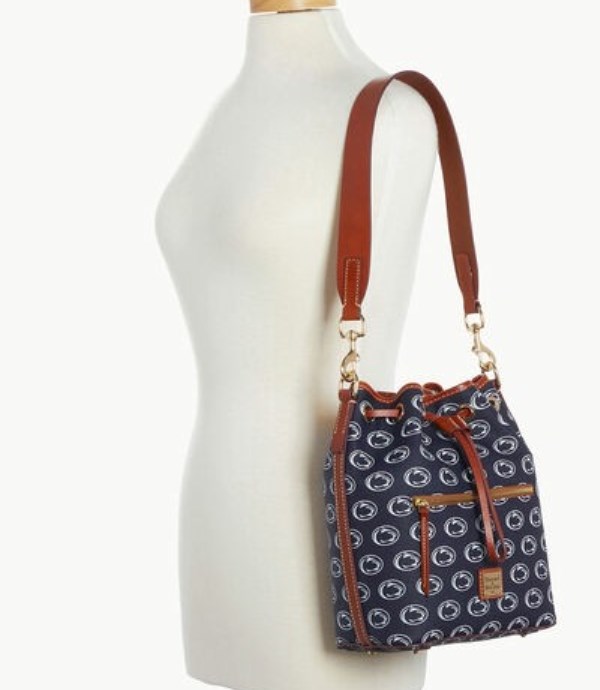 Blue Dooney And Bourke NCAA Penn State Women's Shoulder Bags | 42SZOKXUR