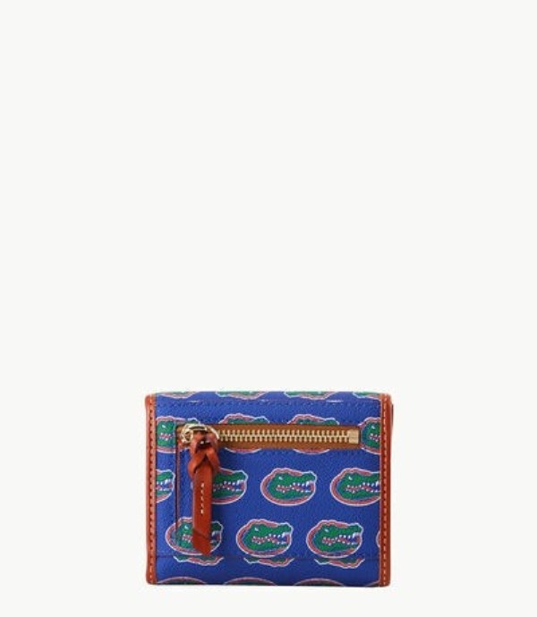 Blue Dooney And Bourke NCAA University Of Florida Flap Credit Women's Wallets | 74GTSCHAO