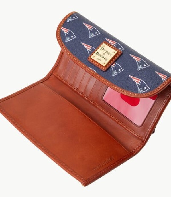 Blue Dooney And Bourke NFL Patriots Cont Women's Clutch Bag | 09FKQAYVZ