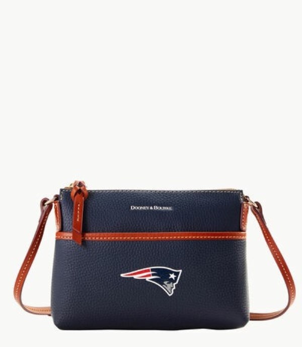 Blue Dooney And Bourke NFL Patriots Ginger Women\'s Crossbody Bags | 13RZUQMET