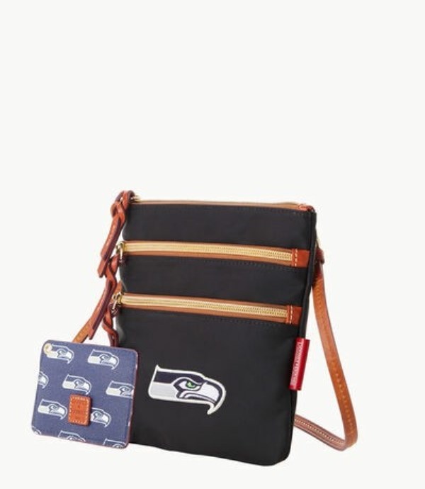 Blue Dooney And Bourke NFL Seahawks Women's Crossbody Bags | 95ZAJOTLY