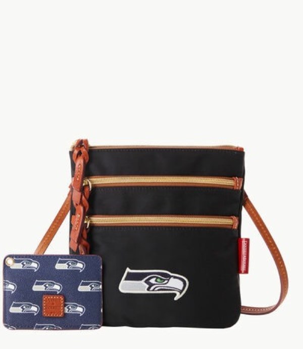 Blue Dooney And Bourke NFL Seahawks Women\'s Crossbody Bags | 95ZAJOTLY