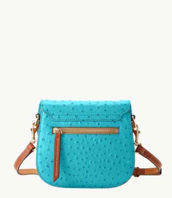 Blue Dooney And Bourke Ostrich Women's Crossbody Bags | 65KAZLIVW