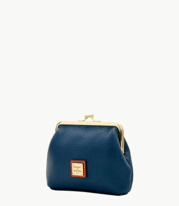 Blue Dooney And Bourke Pebble Grain Large Women's Purses | 39RHBGCVZ