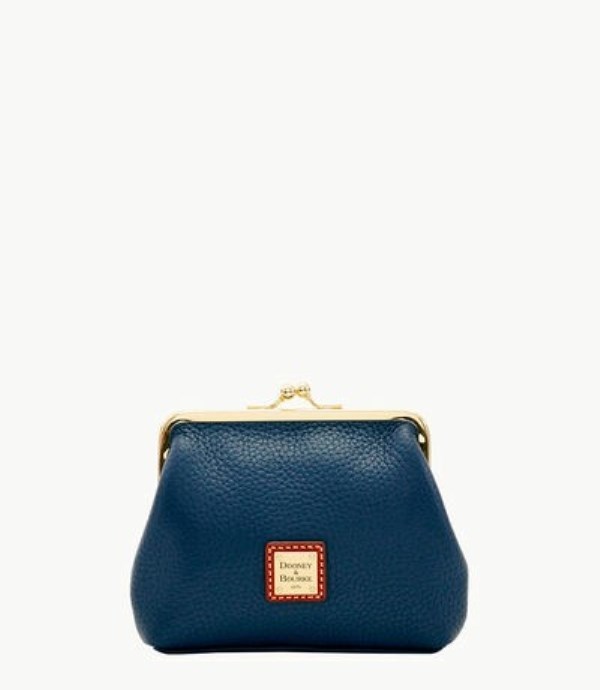 Blue Dooney And Bourke Pebble Grain Large Women\'s Purses | 39RHBGCVZ