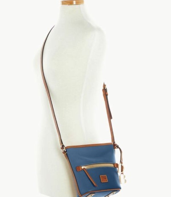 Blue Dooney And Bourke Pebble Grain Small Women's Crossbody Bags | 39IWVHODE