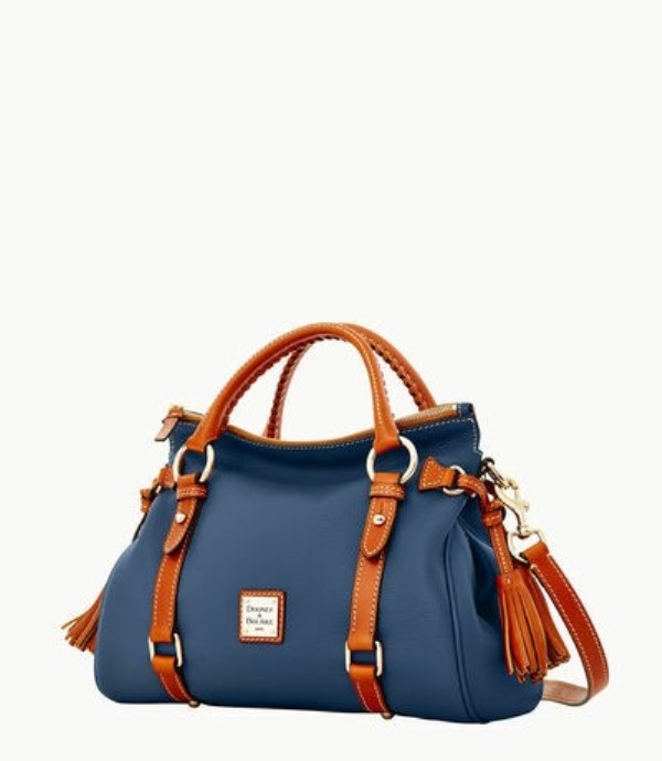 Blue Dooney And Bourke Pebble Grain Women's Crossbody Bags | 70HAKSBDP