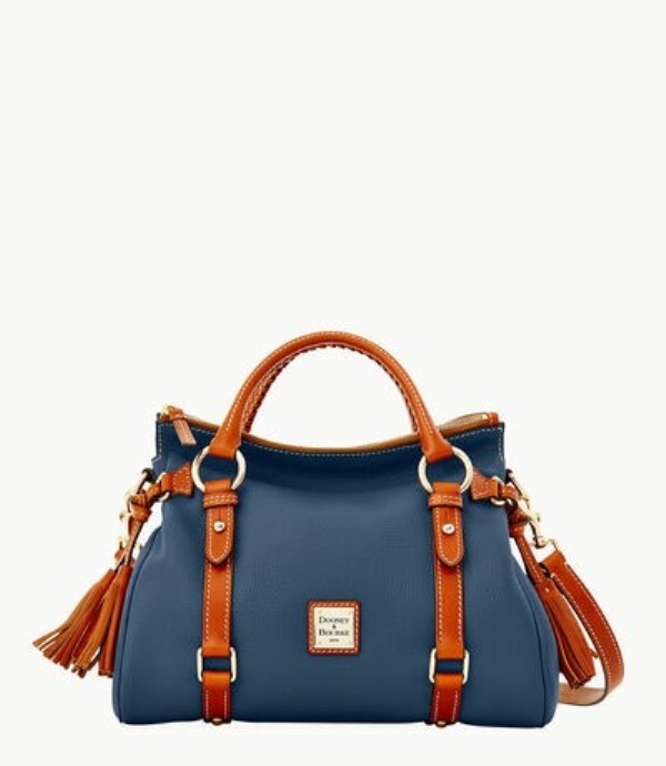 Blue Dooney And Bourke Pebble Grain Women\'s Crossbody Bags | 70HAKSBDP