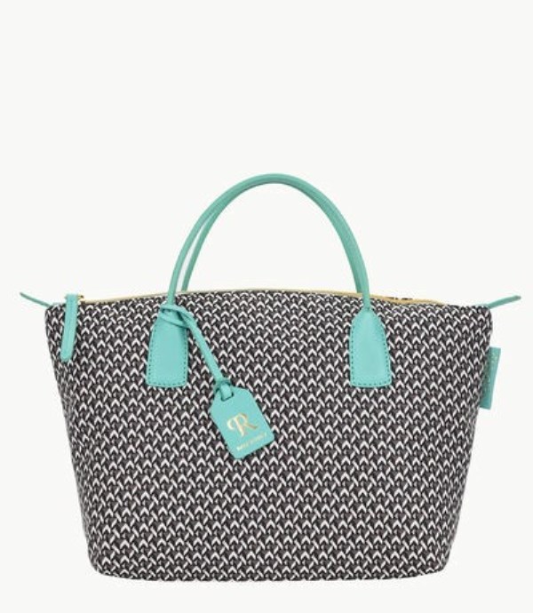 Blue Dooney And Bourke Roberta Pieri Tatami Fun Small Robertina Women\'s Tote Bags | 52ALUZMVB