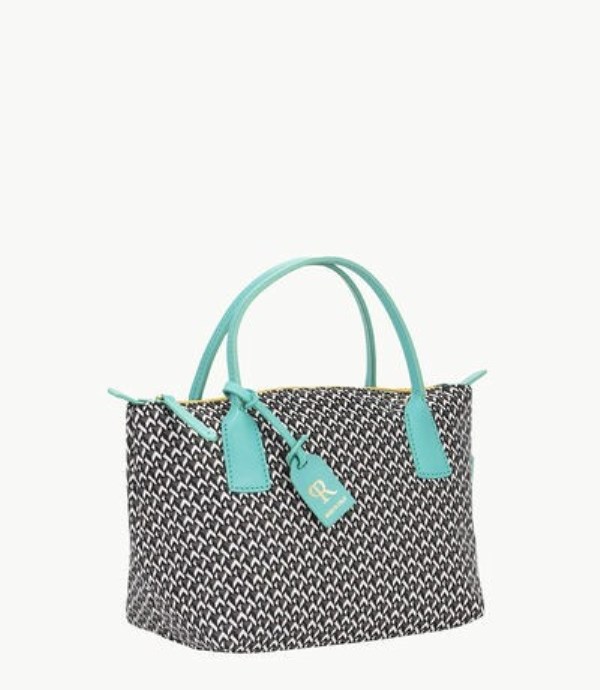 Blue Dooney And Bourke Roberta Pieri Tatami Fun Mini Robertina Women's Tote Bags | 53AYMCSNL