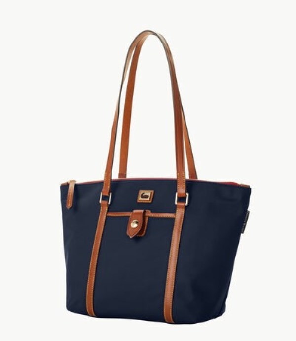 Blue Dooney And Bourke Wayfarer Zip Women's Tote Bags | 60SKDTYNU