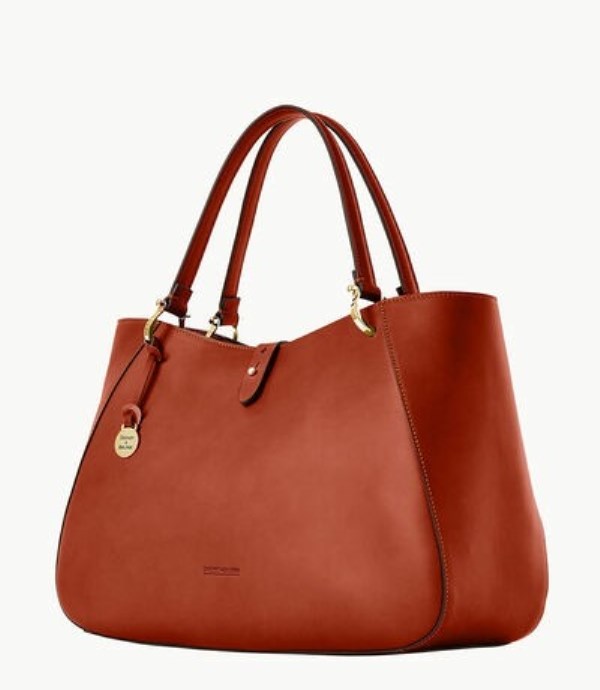 Brown Dooney And Bourke Alto Camilla Women's Satchel Bags | 69QKRIWVJ