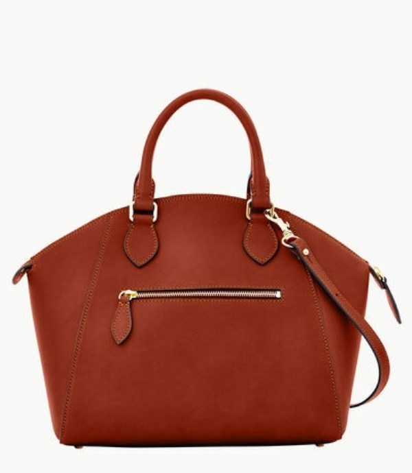 Brown Dooney And Bourke Alto Sabrina Women's Satchel Bags | 30SJQEINB