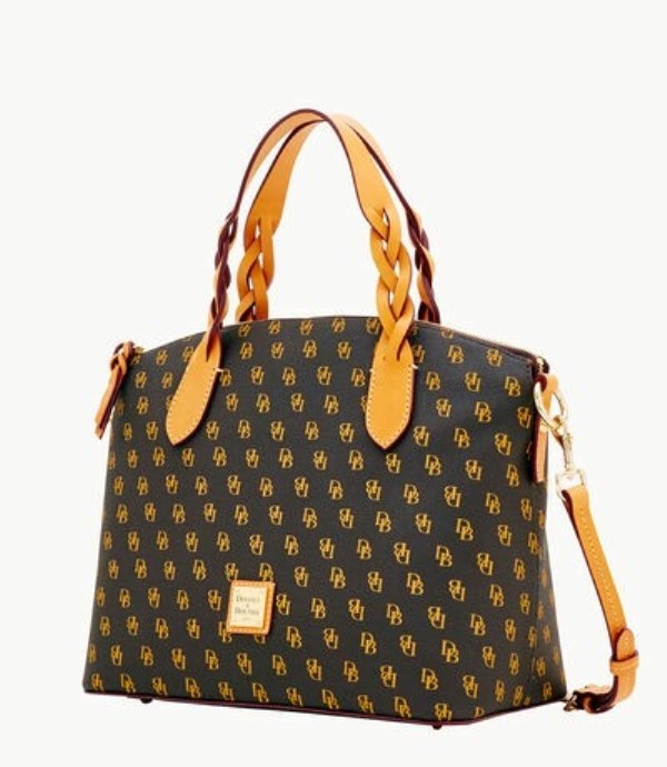 Brown Dooney And Bourke Blakely Celeste Women's Satchel Bags | 17QNLWIEY