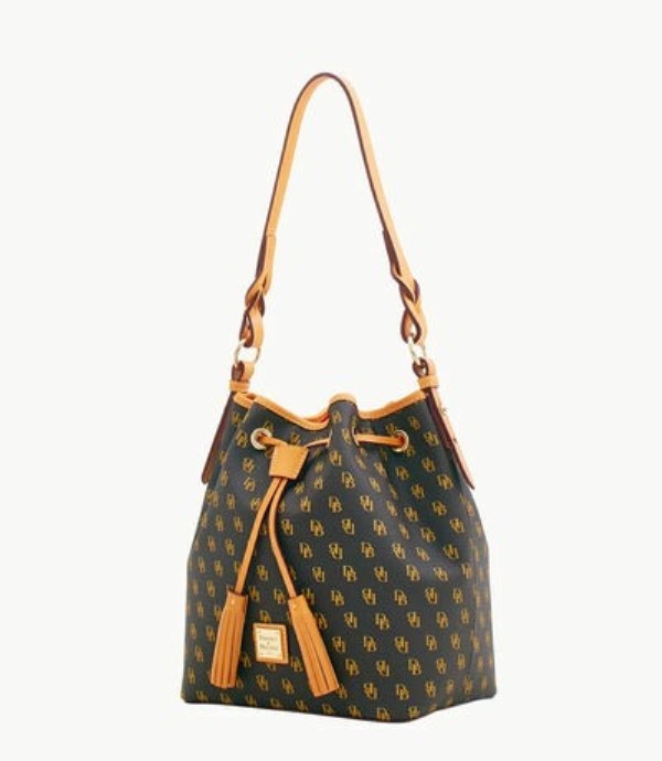 Brown Dooney And Bourke Blakely Tasha Women's Shoulder Bags | 35XIBVLTM