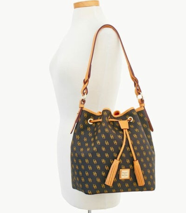 Brown Dooney And Bourke Blakely Tasha Women's Shoulder Bags | 35XIBVLTM