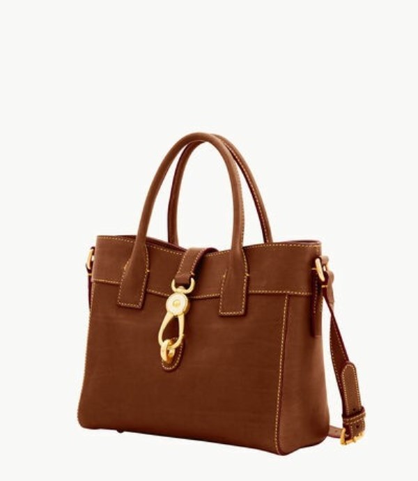 Brown Dooney And Bourke Florentine Amelie Women's Shoulder Bags | 62MXEPZDL