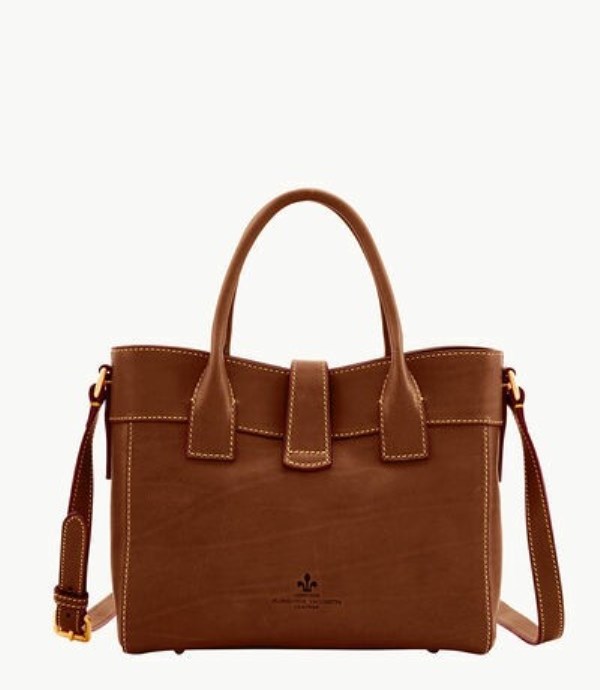 Brown Dooney And Bourke Florentine Amelie Women's Shoulder Bags | 62MXEPZDL