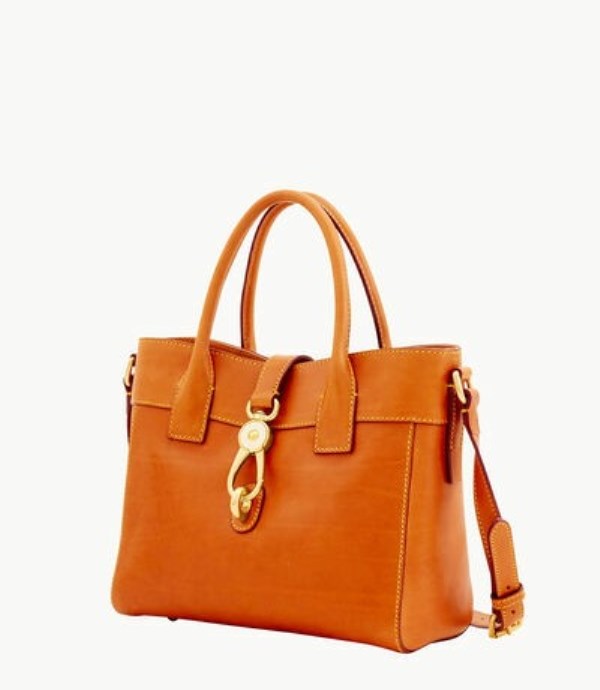 Brown Dooney And Bourke Florentine Amelie Women's Tote Bags | 67RHDJTOU