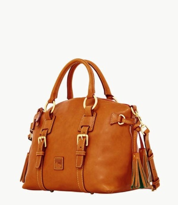 Brown Dooney And Bourke Florentine Bristol Women's Satchel Bags | 13KGEWBSQ