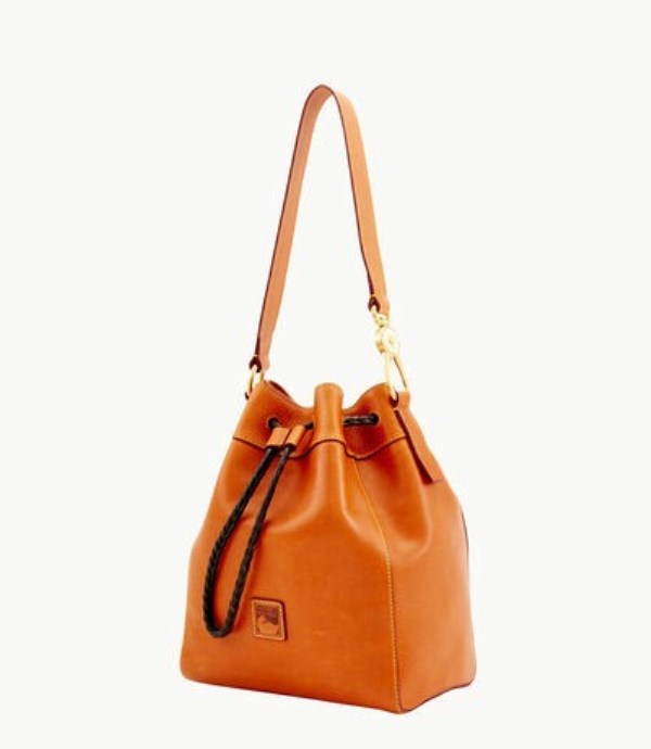 Brown Dooney And Bourke Florentine Hattie Women's Shoulder Bags | 68UMTNXEW