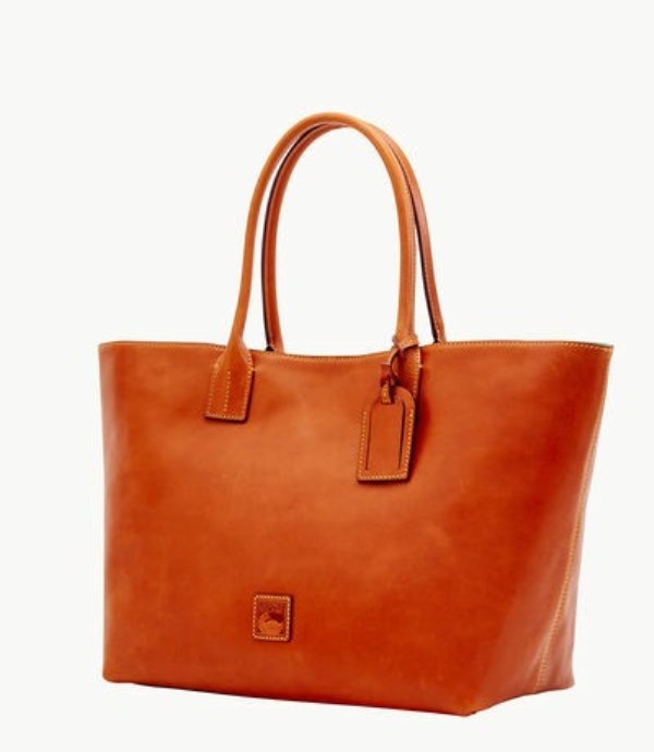 Brown Dooney And Bourke Florentine Medium Women's Tote Bags | 03FINHWMV