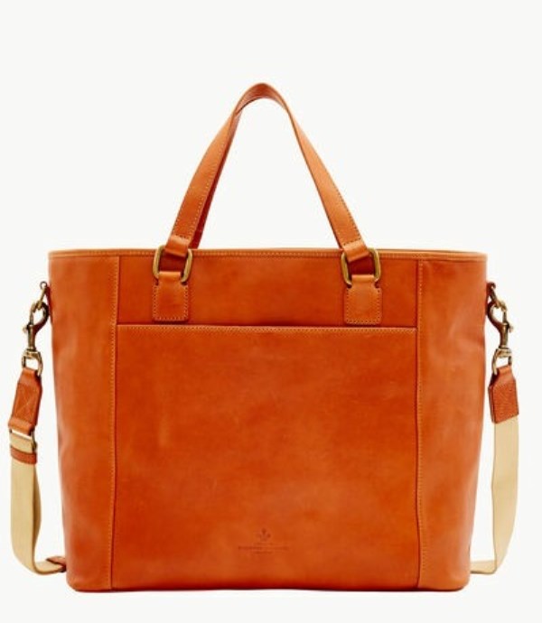 Brown Dooney And Bourke Florentine Newport Women's Tote Bags | 70VZDFIXS