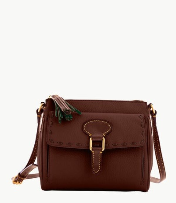 Brown Dooney And Bourke Florentine Pocket Women\'s Crossbody Bags | 83JSHCMVF