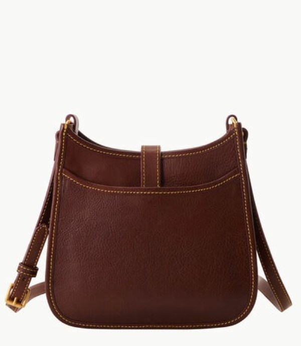 Brown Dooney And Bourke Florentine Small Messenger Women's Crossbody Bags | 06CDGNPOL