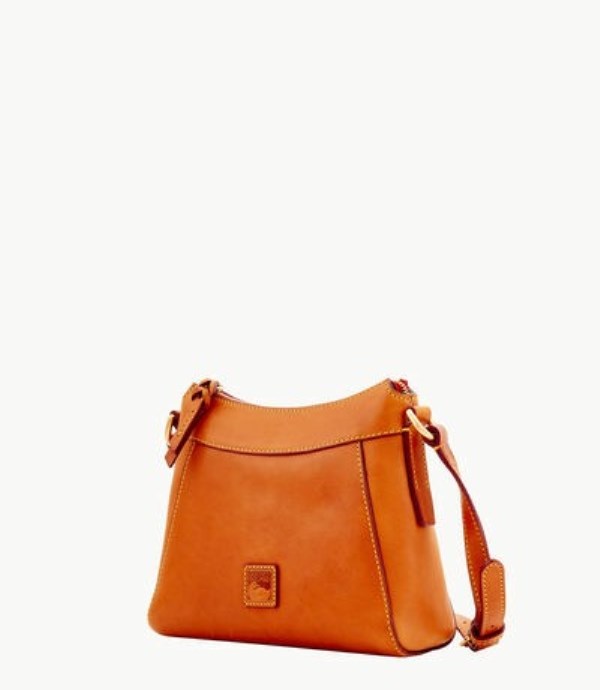 Brown Dooney And Bourke Florentine Small Cassidy Women's Crossbody Bags | 78FRECIAY