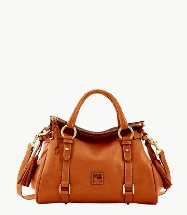 Brown Dooney And Bourke Florentine Women\'s Satchel Bags | 41VNOPHZE