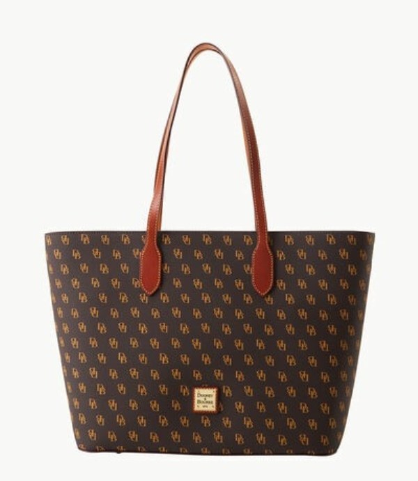 Brown Dooney And Bourke Gretta Large Women\'s Tote Bags | 70NIKZXTE