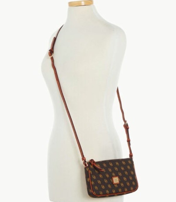 Brown Dooney And Bourke Gretta Lexi Women's Crossbody Bags | 18VGOSTBN