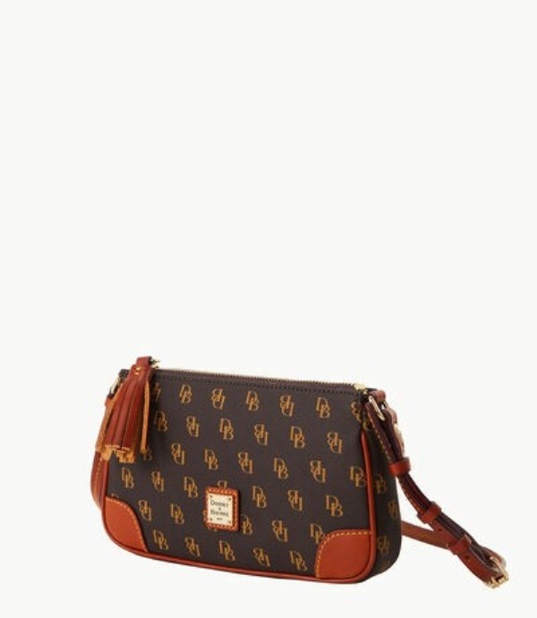 Brown Dooney And Bourke Gretta Slim Women's Crossbody Bags | 10MDCHLSQ