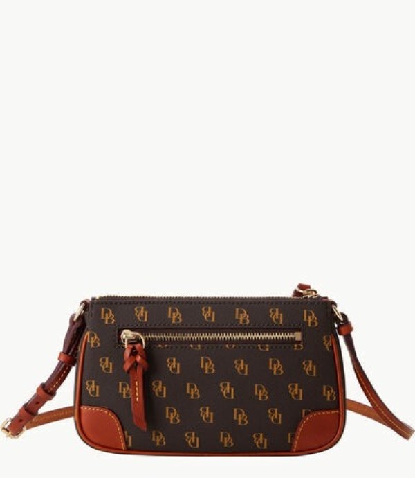 Brown Dooney And Bourke Gretta Slim Women's Crossbody Bags | 10MDCHLSQ