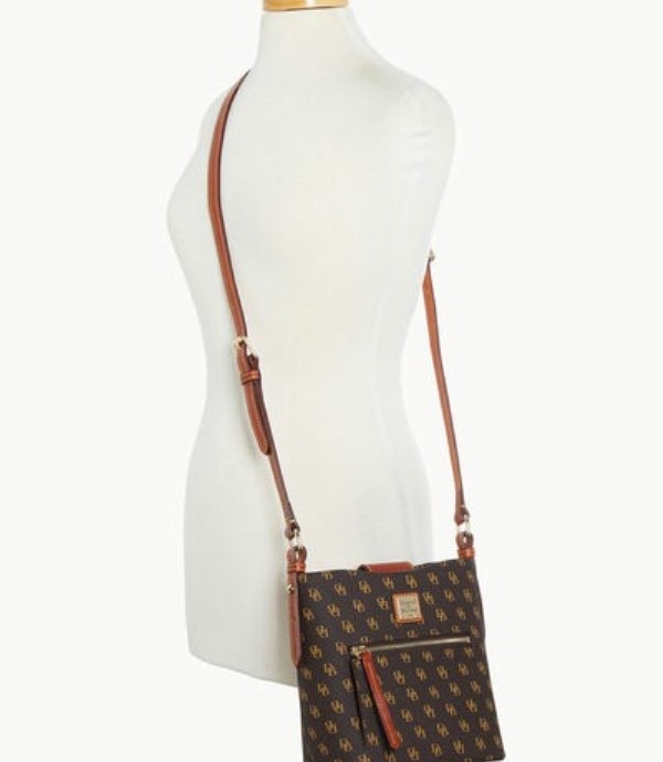 Brown Dooney And Bourke Gretta Small Ridley Women's Crossbody Bags | 63IEGYUQW