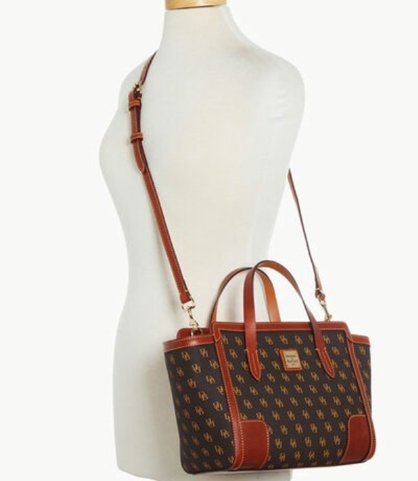 Brown Dooney And Bourke Gretta Small Women's Shopper Bag | 07SKWPRAT